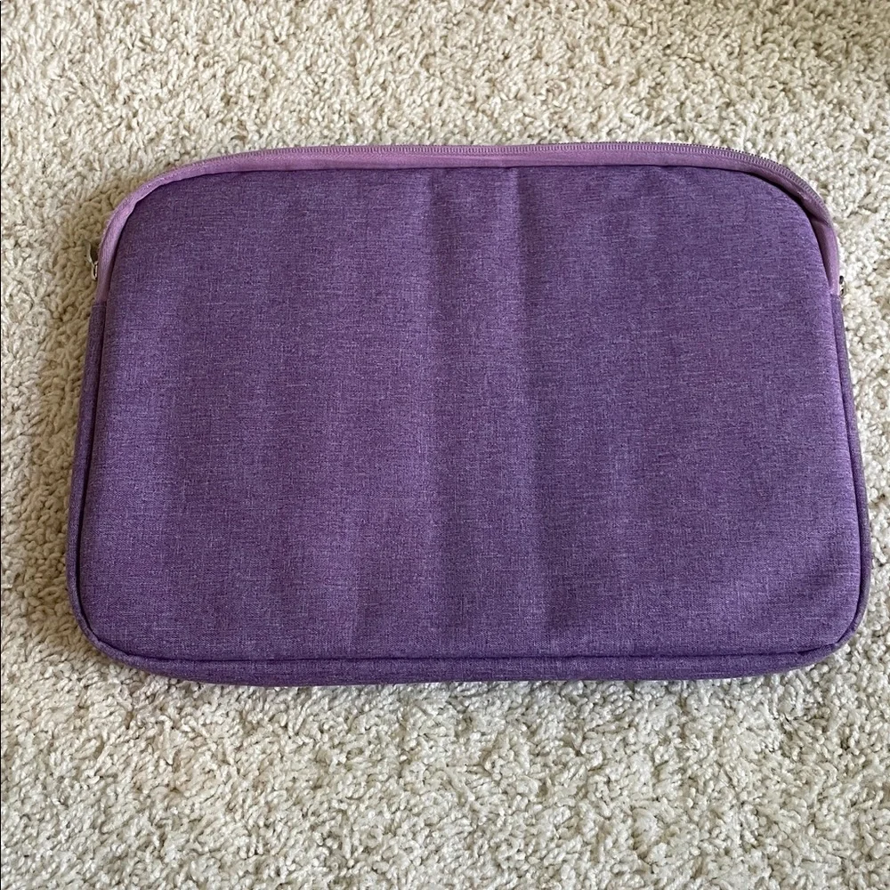 EGIANT Laptop Sleeve 15.6” Water-Repellent Protective Fabric Bag Purple